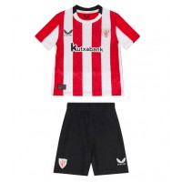 Camiseta Athletic Bilbao Primera Equipación Replica 2024-25 para niños mangas cortas (+ Pantalones cortos)